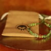 Bloemenarmband groen